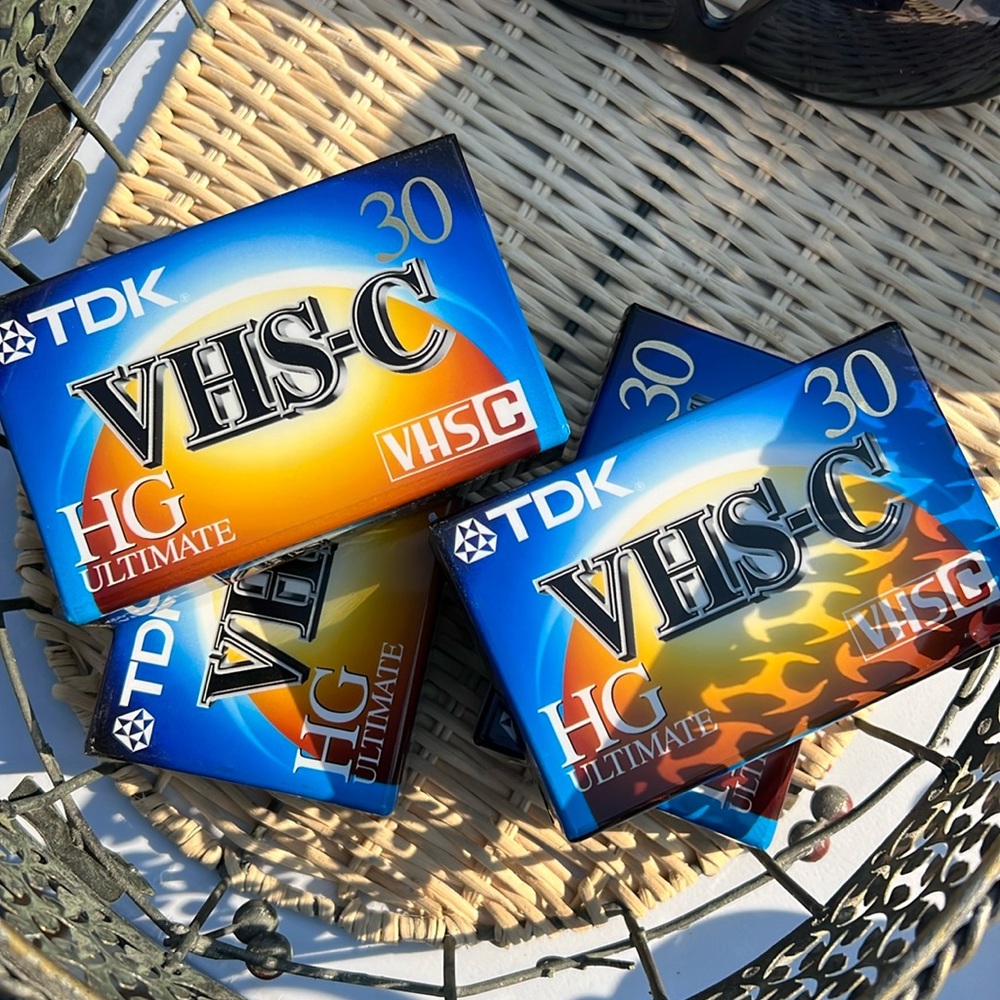VHS-C 30 pack of 4